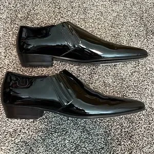 Saint Laurent | Shoes | Mens Saint Laurent Black Patent  display picture 1